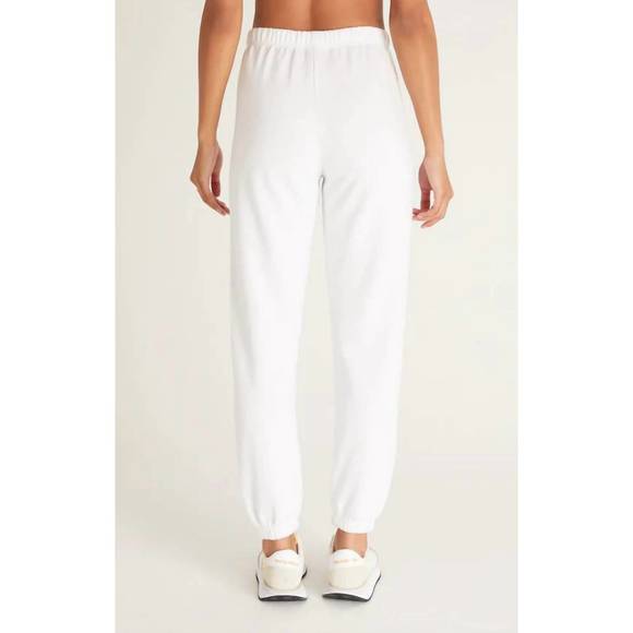 NEW Z SUPPLY classic gym jogger in white - Picture 3 of 3